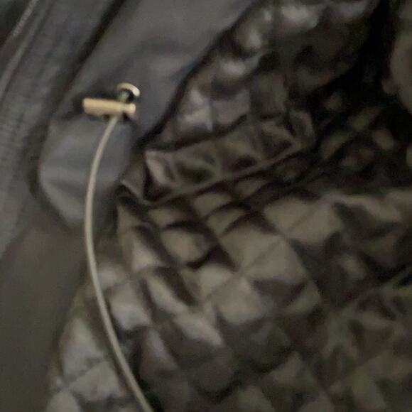 Gallery Petite S Water Resistant Mid Weight Jacket Black Rain Jacket. - Picture 9 of 16